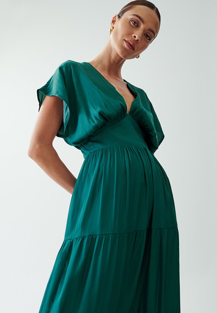 THE FATED EZRA - Maxi dress - emerald/dark green - Zalando.ie