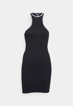 TAPING - Vestido direito - black