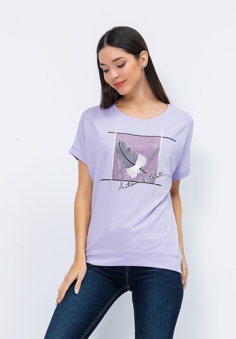 Damen T-Shirts | Felix Hardy T-Shirt print lilac/flieder - BJ98410 Damen T-Shirts | Felix Hardy T-Shirt print lilac/flieder - BJ98410