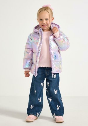 Lindex, LINDEX PUFFER JACKET WITH DETACHABLE HOOD LINDEX - Winterjacke - light lilac