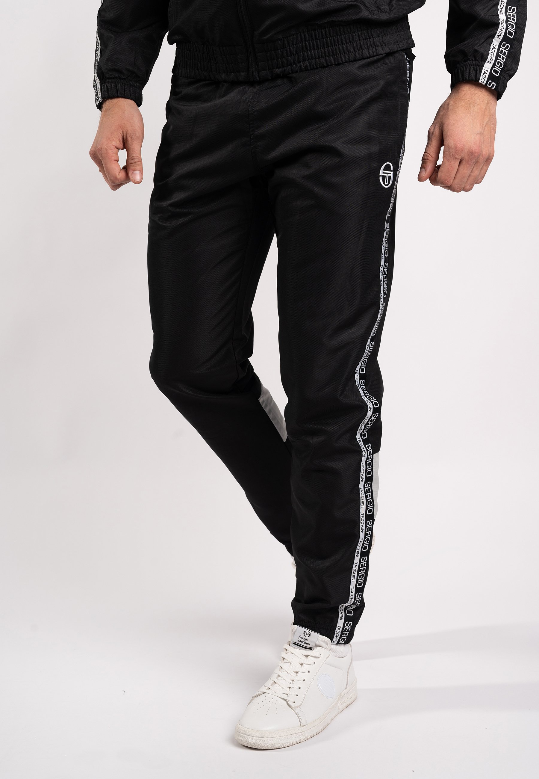 Sergio Tacchini Chándal - black dolph,grey/negro - Zalando.es