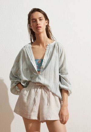 Blouse - blue