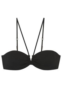 BANDEAU - Bikini top - black