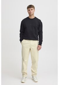 Solid SDMAURICE DYLAN DAD FIT - Trousers - oatmeal