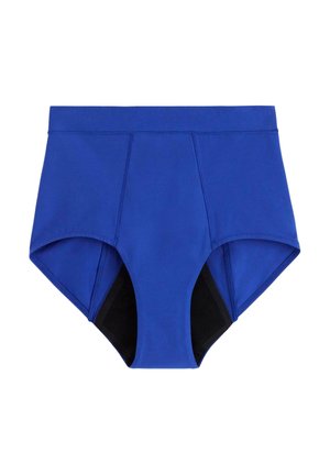 SUPER ABSORBENCY HIGH WAIST - Period underwear - neon blue