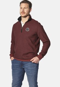 Jan Vanderstorm Sweatshirt - dunkelrot