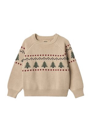 JACQUARD BALOU - Strickpullover - warm sand