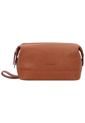 Wash bag - cognac
