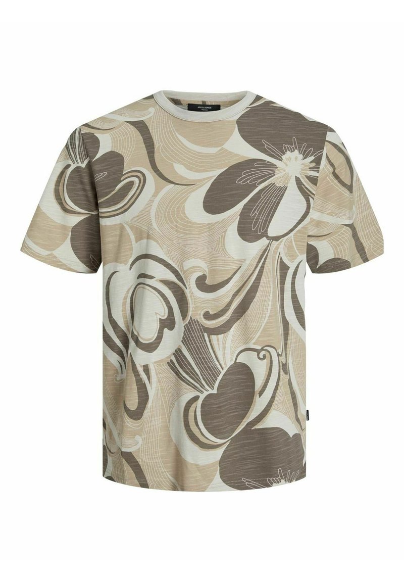Jack & Jones PREMIUM T-shirt print beige