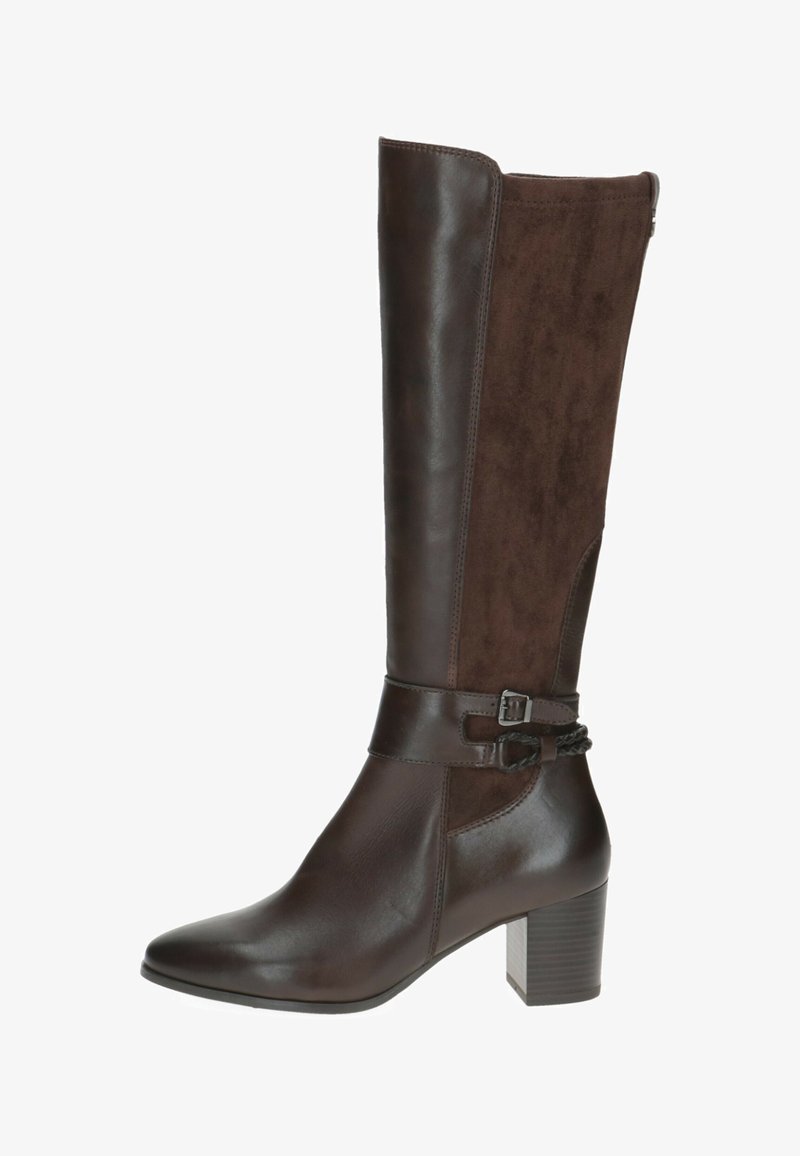 Caprice ELEGANTE - Botas - dk brown comb