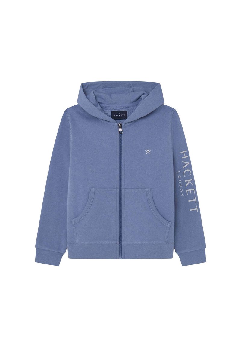 Hackett London Sweater met rits blauw Hackett London Sweater met rits blauw