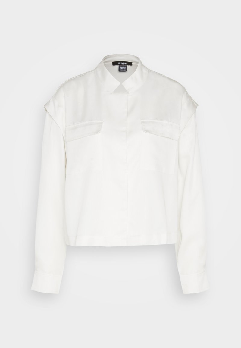 Zign Studio Overhemdblouse wit Zign Studio Overhemdblouse wit