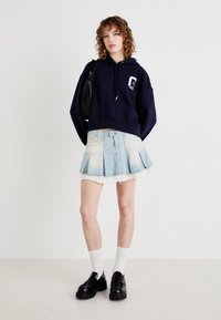 GAP ABBREV HOOD - Sudadera - navy