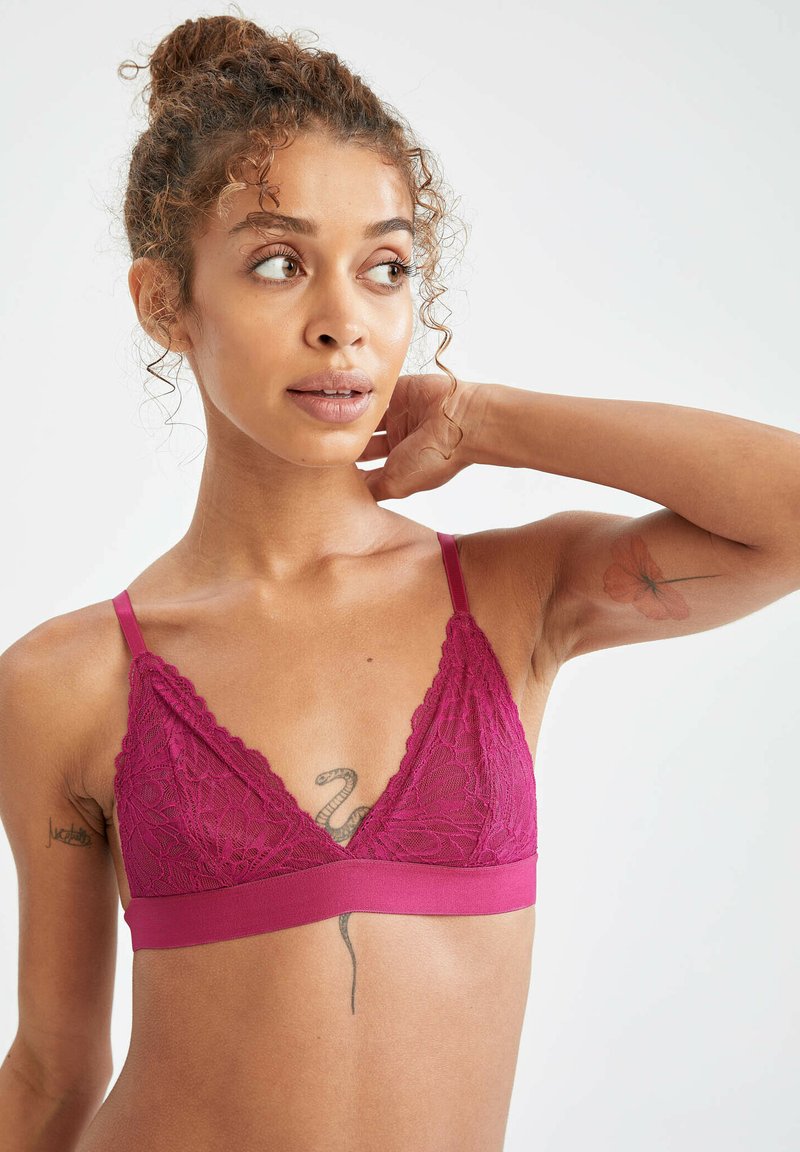 DeFacto LACE BRA Sports bra pink Zalando.de
