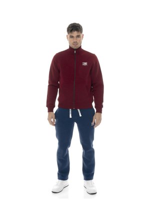 LEONE 1947, MAN TRACKSUITS SOFT BASIC SET - Survêtement - rhubarb-navy blue