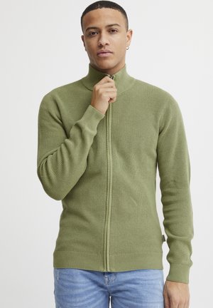 11 Project PREDU FEINSTRICK ZIP - Cardigan - oil green