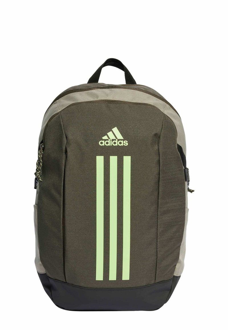 adidas Performance POWER - Sac à dos - shadow olive   silver pebble   green spark