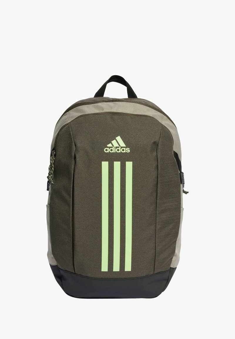 adidas Performance POWER - Zaino - shadow olive silver pebble green spark