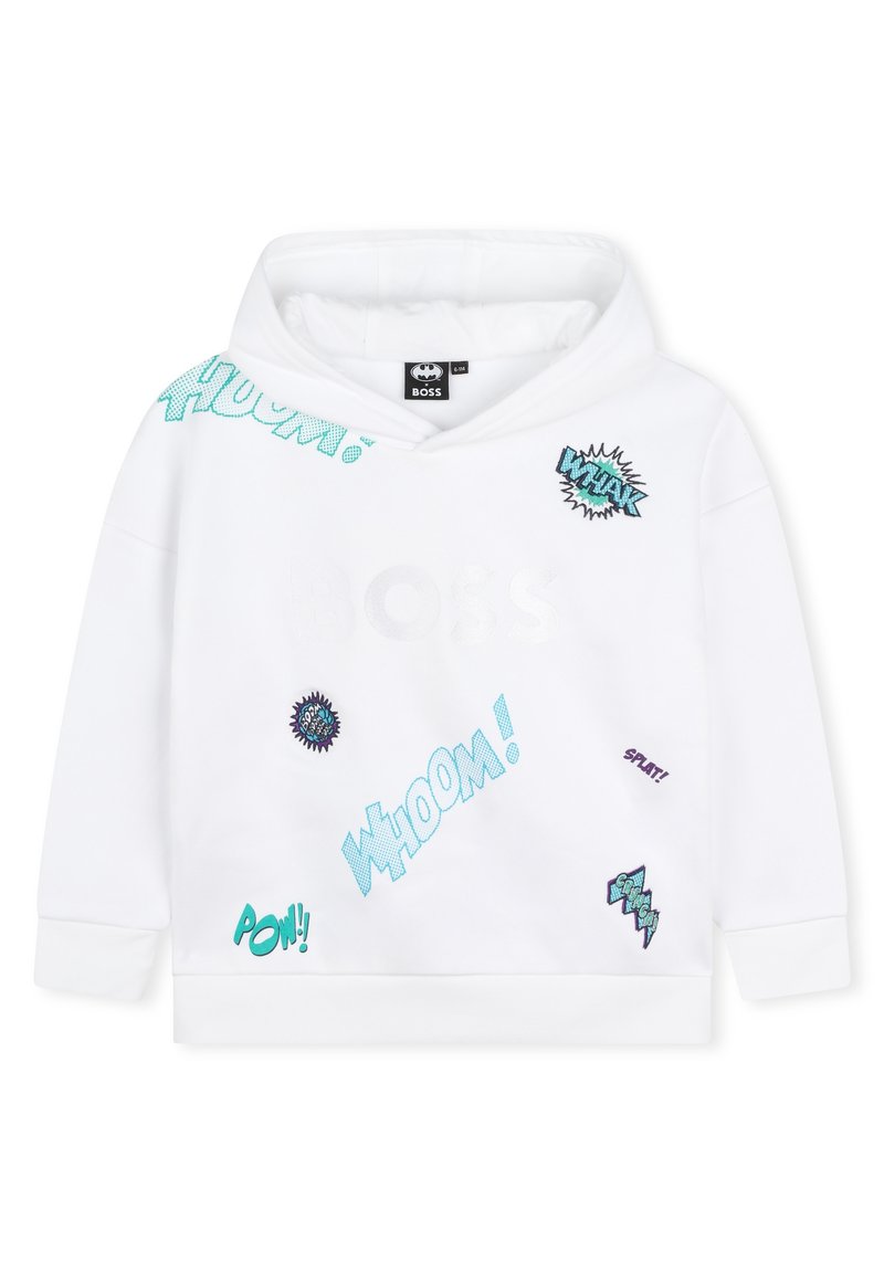 BOSS Kidswear Hoodie wit BOSS Kidswear Hoodie wit