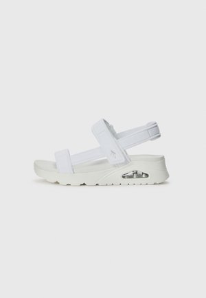 UNO - Sandále na platforme - white