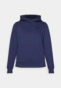HOODED SWEATSHIRT HERITAGE - Luvtröja - peacock