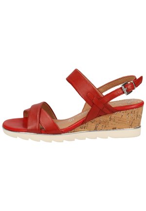 Marco Tozzi Keilsandalette - chili