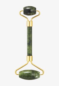 Glov - GLOV® JADE FACIAL ROLLER - FACIAL LYMPHATIC MASSAGE TOOL MADE OF - Skincare Tool - green Miniatyrbilde 1