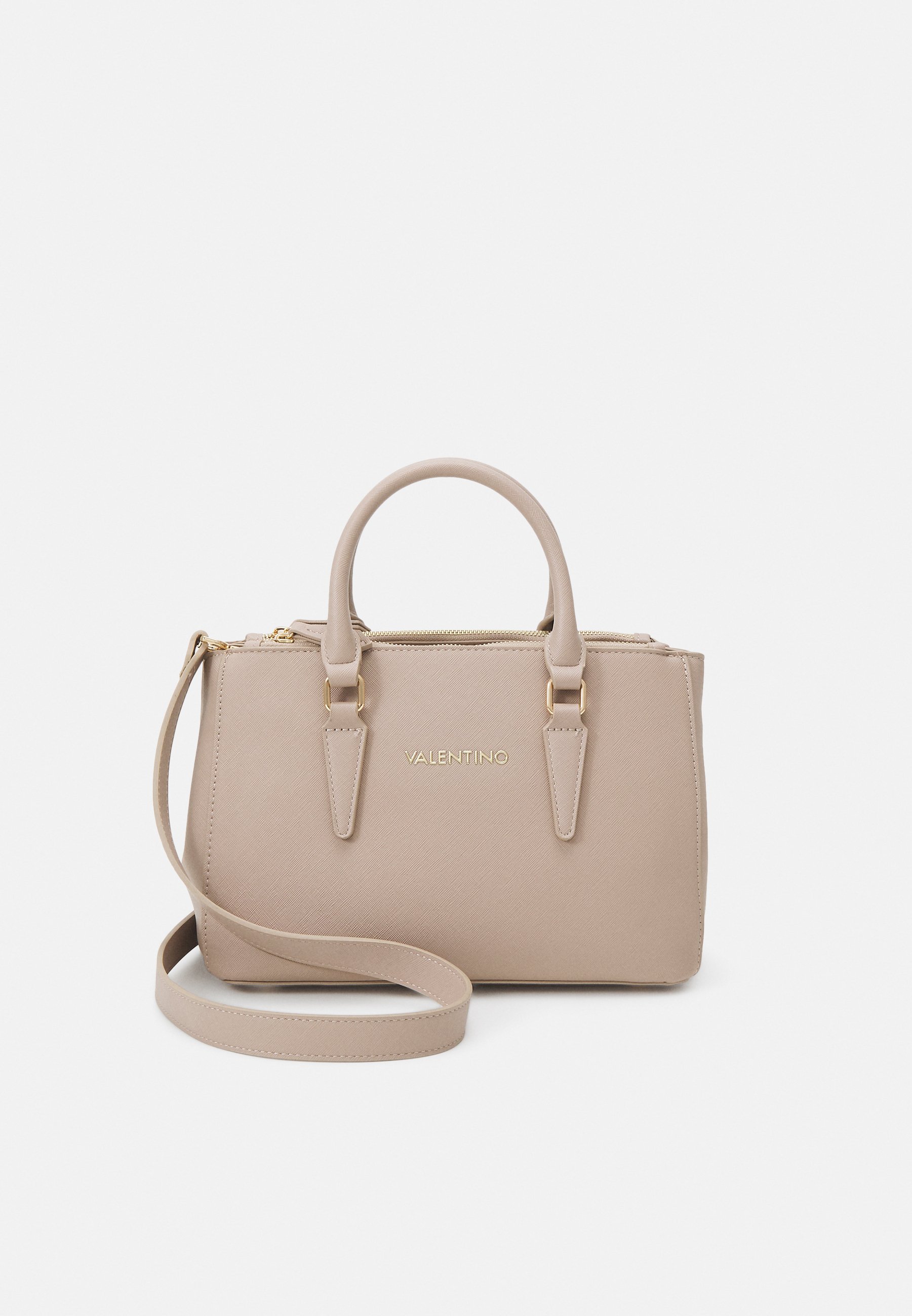 Sac à épaule VALENTINO Arcadia Flap Bag Beige - 100% Polyuréthane - Neuf Avec étiquettes - Made In Italy