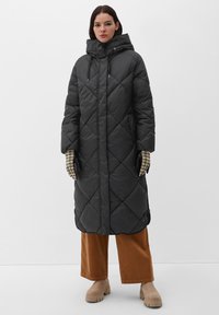 s.Oliver MIT - Wintermantel - black