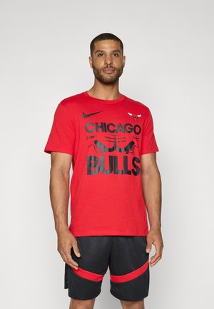 NBA CHICAGO BULLS TEE - Club wear - university red