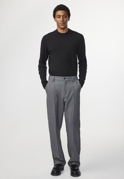 NN.07 MARTIN - Strickpullover - black
