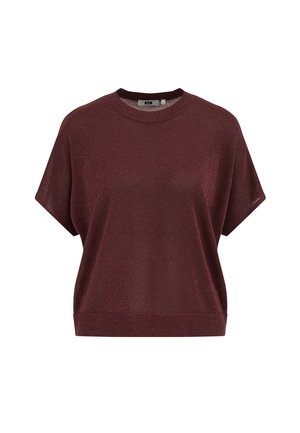 WE Fashion, Basic T-shirt - vintage red