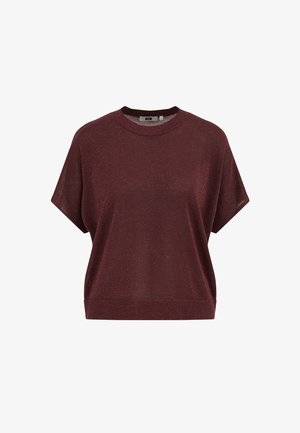 WE Fashion, Basic T-shirt - vintage red