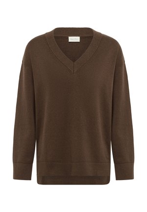 Part Two, CHARLINPW PULLOVER - Πουλόβερ - downtown brown stripe