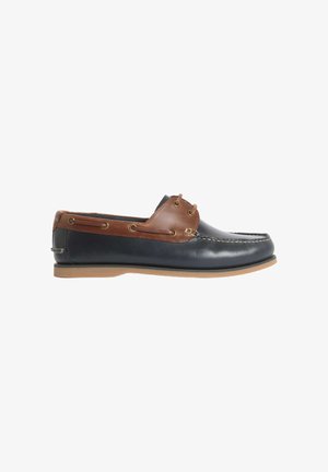 Marks & Spencer, WIDE FIT - Bootsschuh - navy mix