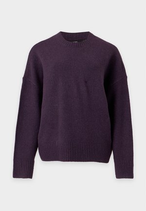 Vero Moda, VMBOOM LS O-NECK PULLOVER GA NOOS - Pullover - sweet grape melange