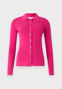 FITTED BUTTON UP - Cardigan - wild berry