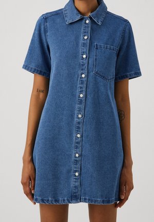 Denimové šaty - dark-blue denim