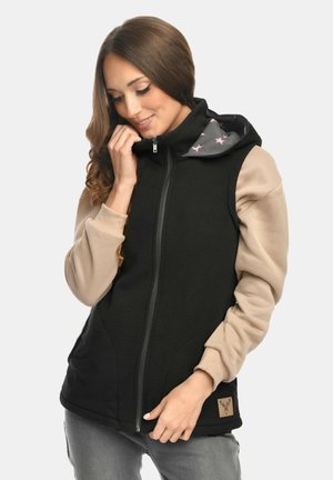 Waistcoat - black & stars