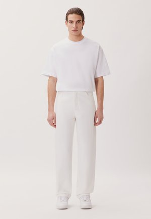 Straight leg jeans - white