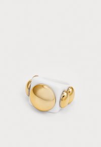 TOTAL WHITE - Ring - white/gold-coloured