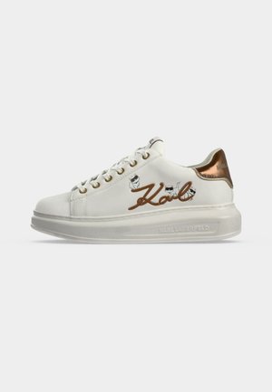 KARL LAGERFELD KAPRI CHOUPETTE TRIO - Αθλητικά παπούτσια - white/mid brown