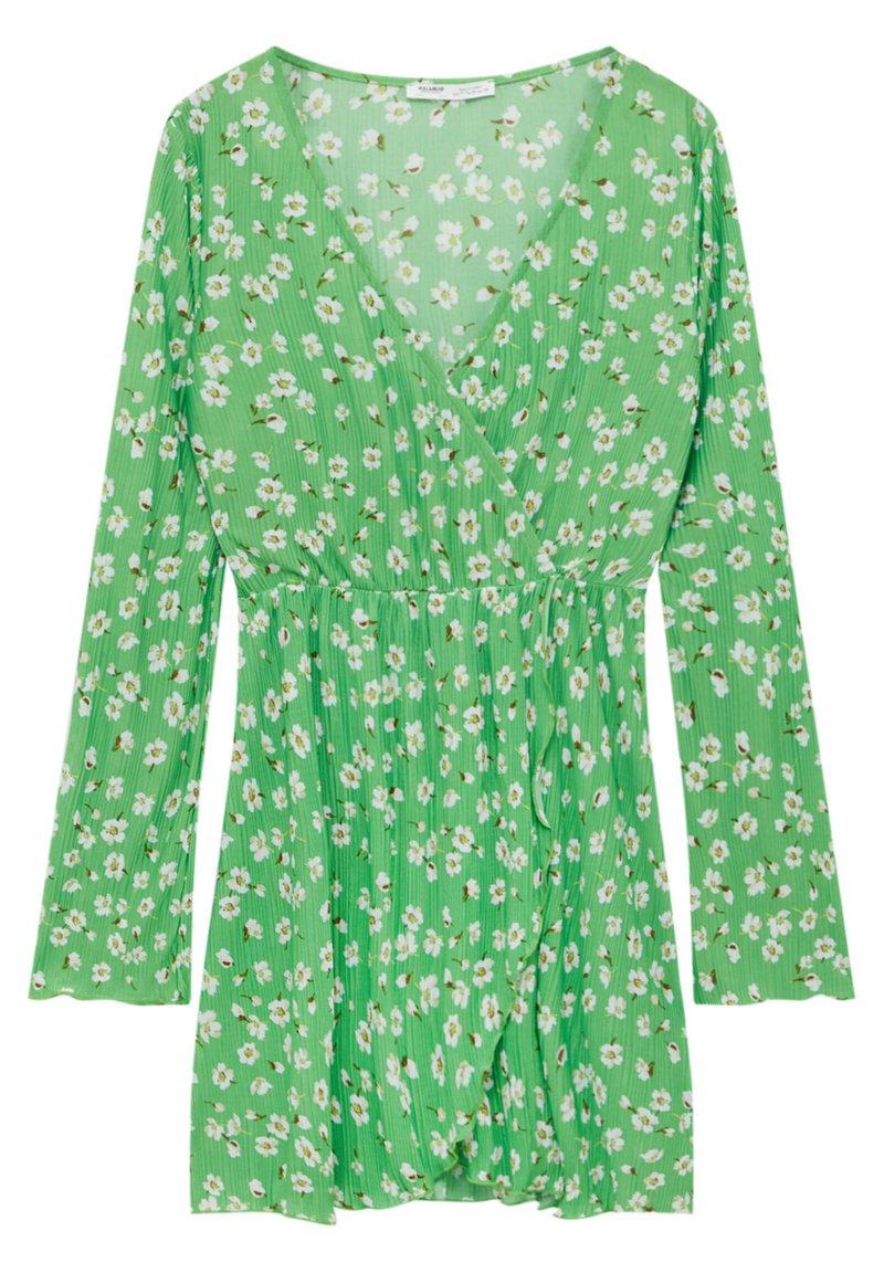 PULL&BEAR Jurk wintergroen PULL&BEAR Jurk wintergroen