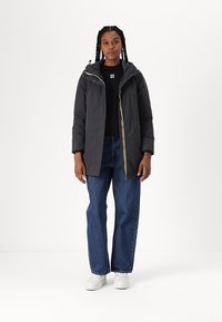 K-Way SOPHIE SOFT TOUCH  - Wintermantel - black/blue
