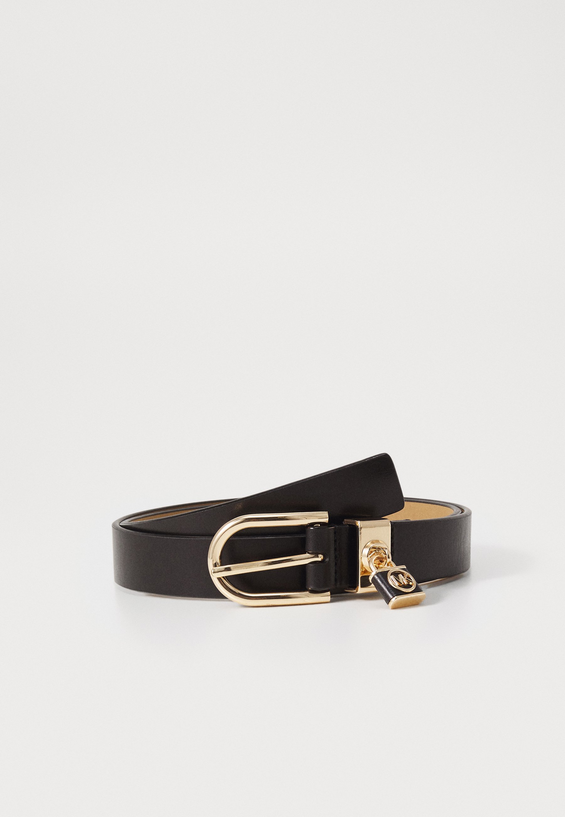 MICHAEL Michael Kors BURNISHED BELT WITH PADLOCK - Belt 