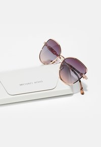 Michael Kors CATALONIA - Päikeseprillid - rose gold-colouredshiny/navy to pink triple gradient