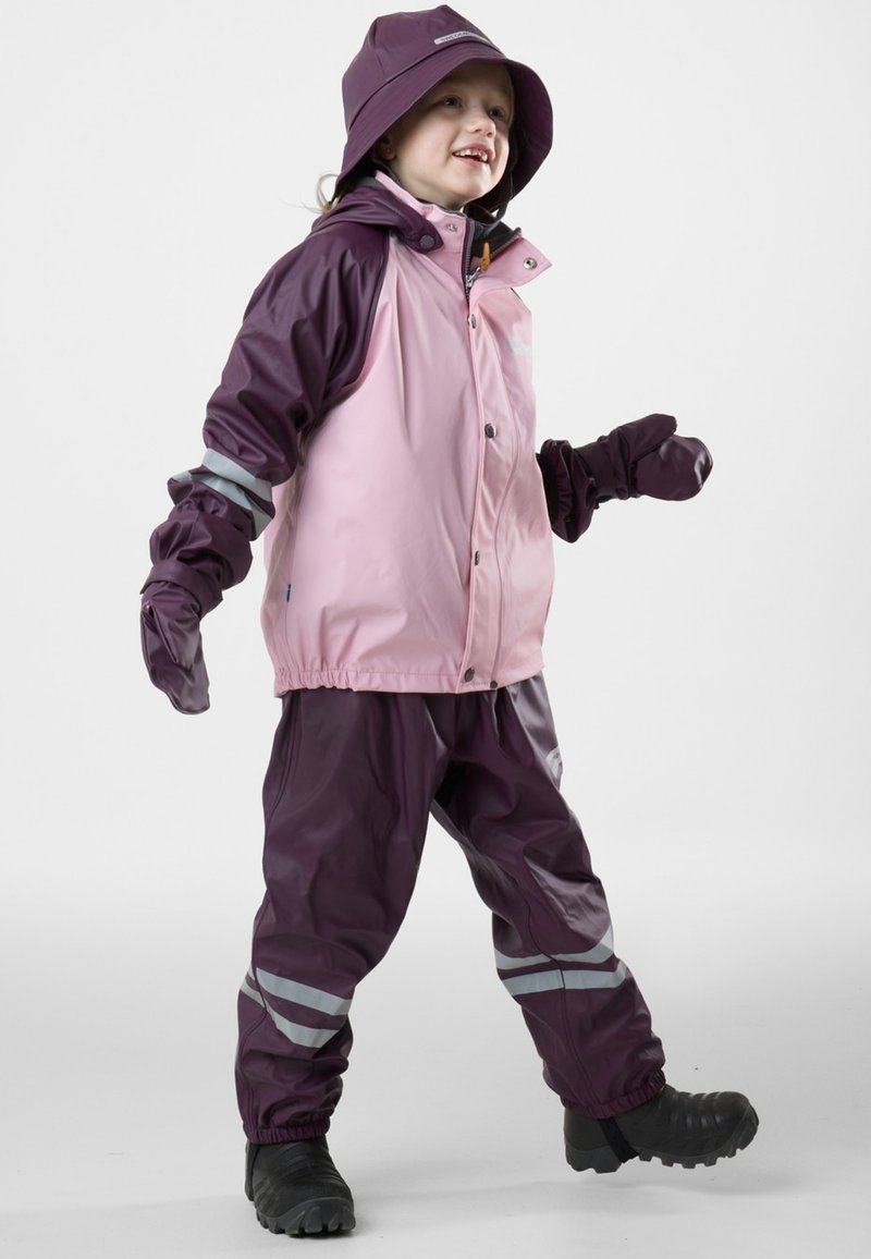 Swedemount RUSK RAIN SET  - Skioverall / Skidragter - lt pink plum