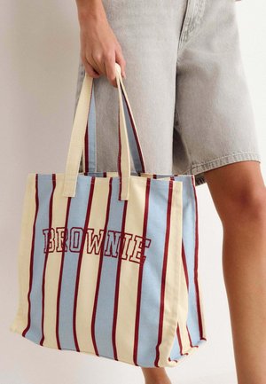 Brownie, BOLSO SHOPPER PLAYA RAYAS - Strandaccessoire - azul