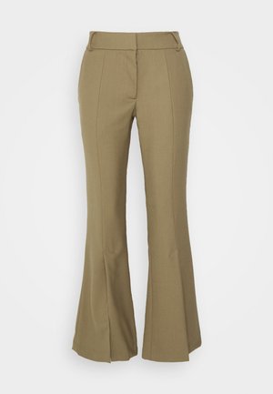 Elleme SLIT TROUSERS - Nohavice - khaki