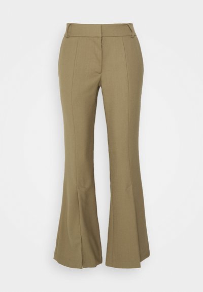Elleme SLIT TROUSERS - Παντελόνι - khaki